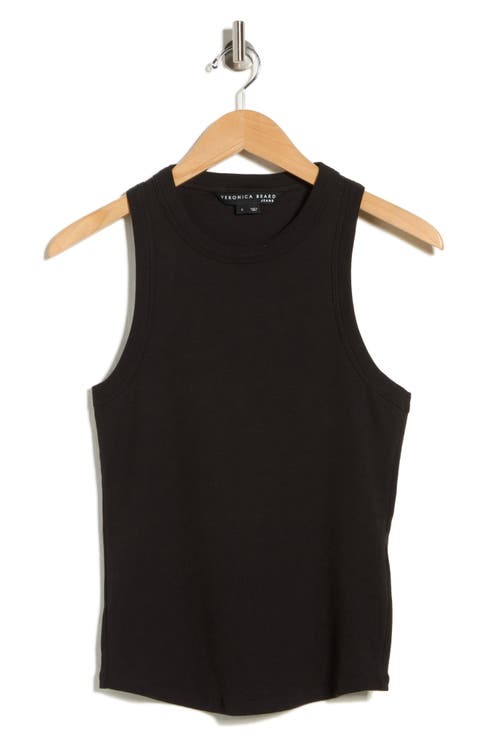 Jordyn Stretch Cotton Ribbed Tank Top