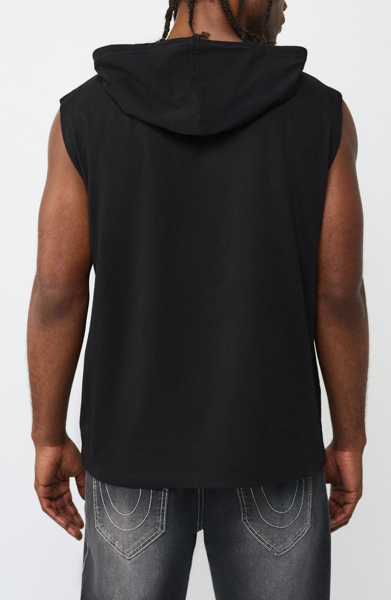 True Religion Buddha Basketball Hooded Tank, Alternate, color, 
