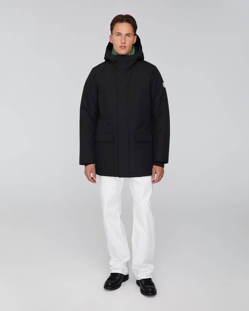 Quartz Co. Bennett | Hooded Insulated Winter Jacket In Black