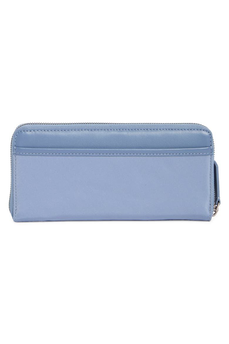 Zip Around Continental Wallet, Alternate, color, CORNFLOWER