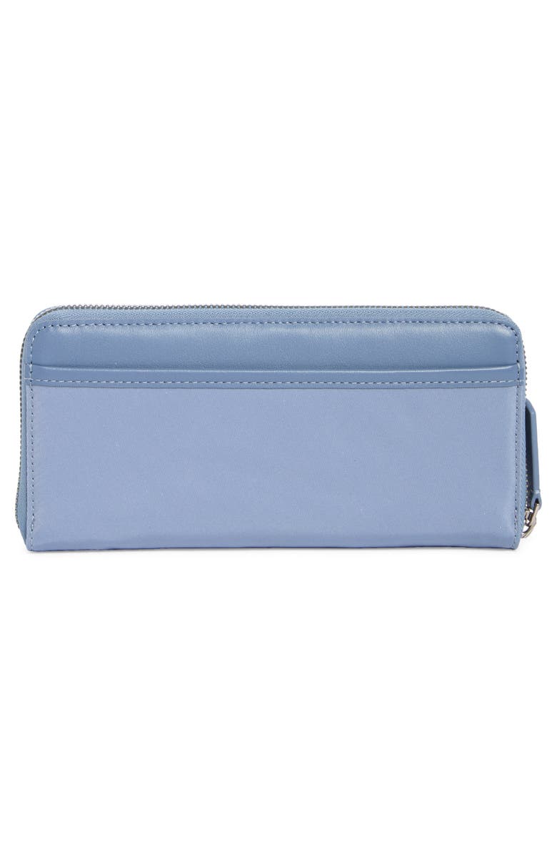 TUMI Zip Around Continental Wallet, Alternate, color, Cornflower