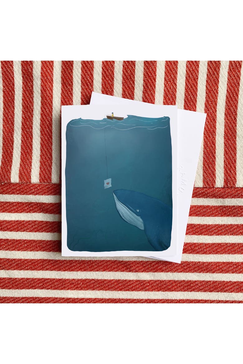 Love Note Whale Greeting Card Pack Set, Alternate, color, Multi-Pack