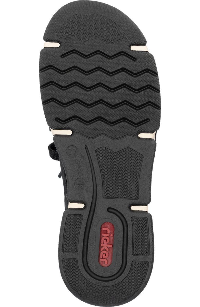 Rieker Angela Sneaker, Alternate, color, Black/ Black