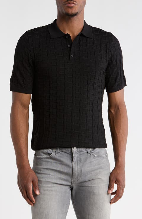 Slim Fit Polo Sweater