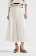Brunello Cucinelli Cotton organza skirt