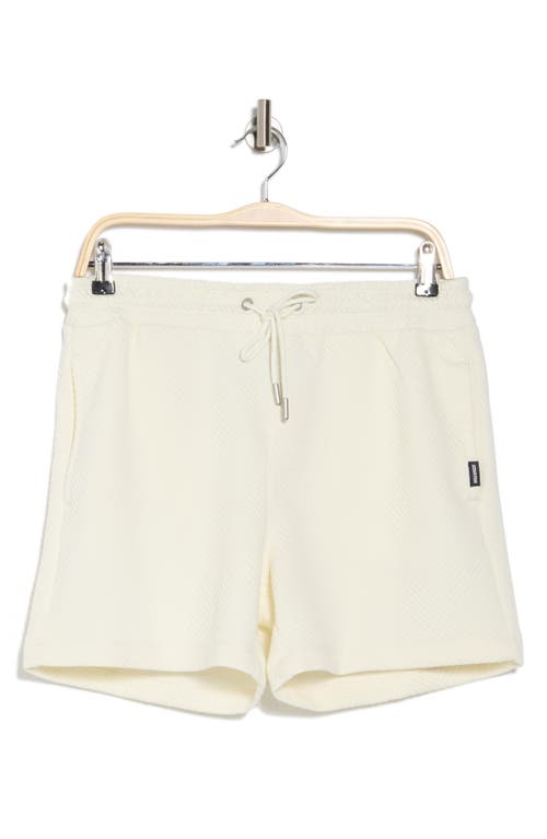 Shop Starter Jacquard Sweat Shorts In Egret