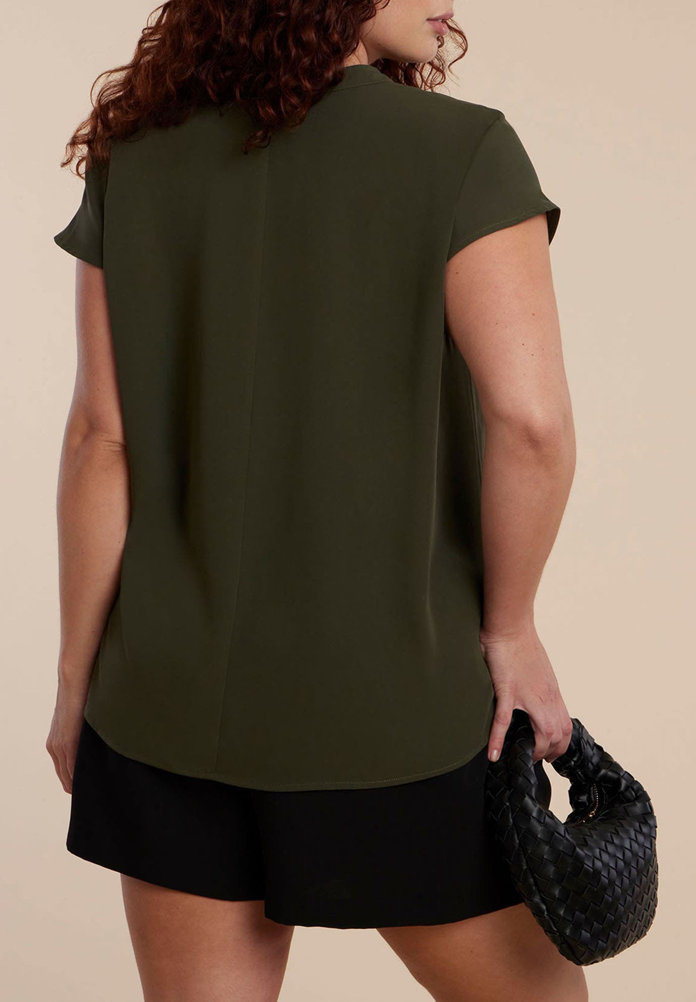 Notch Collar Blouse - image 2