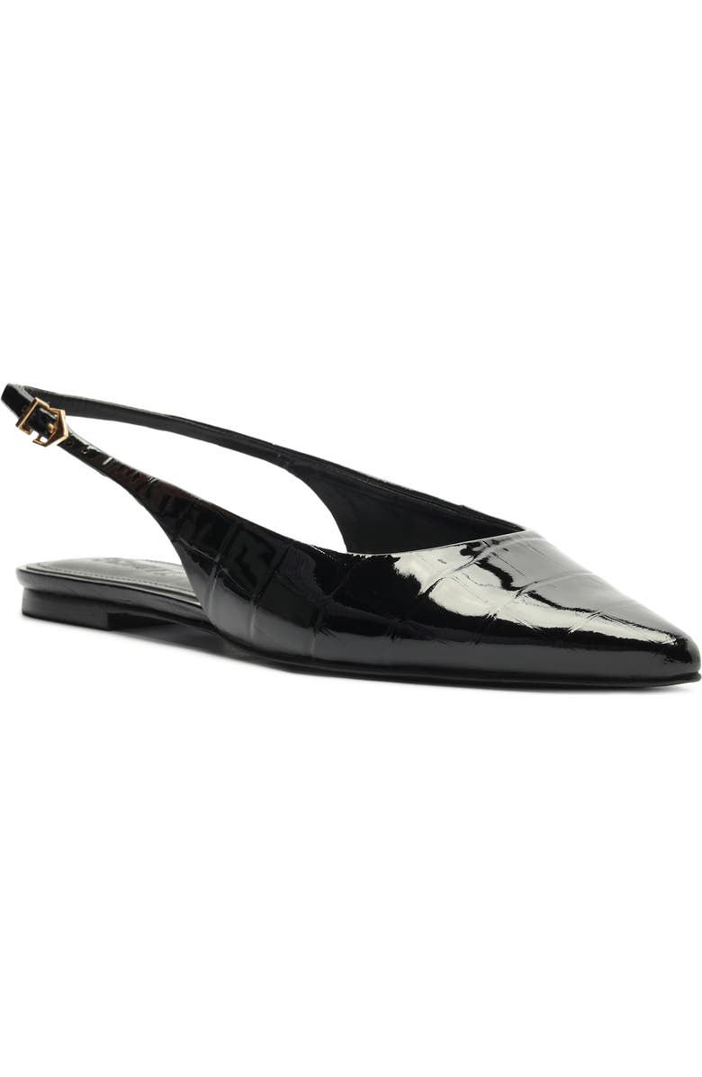 Schutz Paola Slingback Pointed Toe Ballet Flat, Main, color,