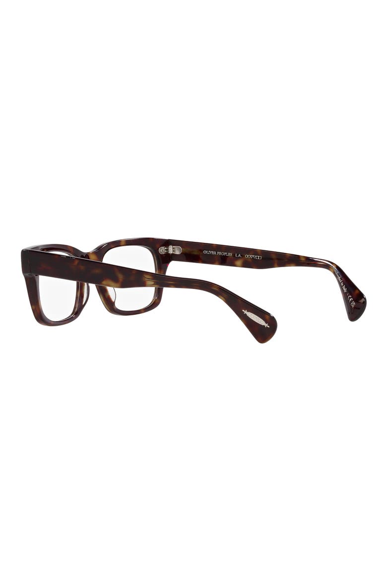 Ryce 51mm Square Sunglasses, Alternate, color, DK TORT