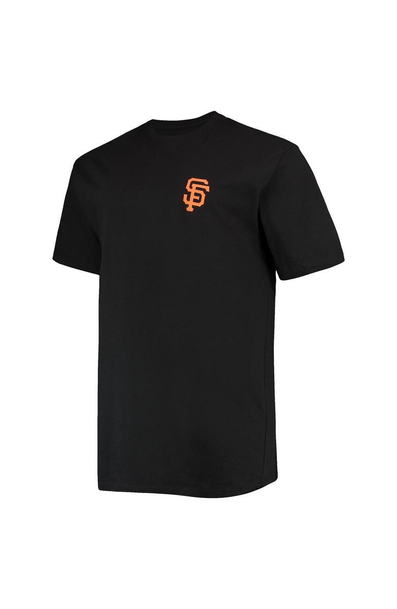 PROFILE Men's Black San Francisco Giants Big & Tall Father's Day #1 Dad T-Shirt, Alternate, color, Black