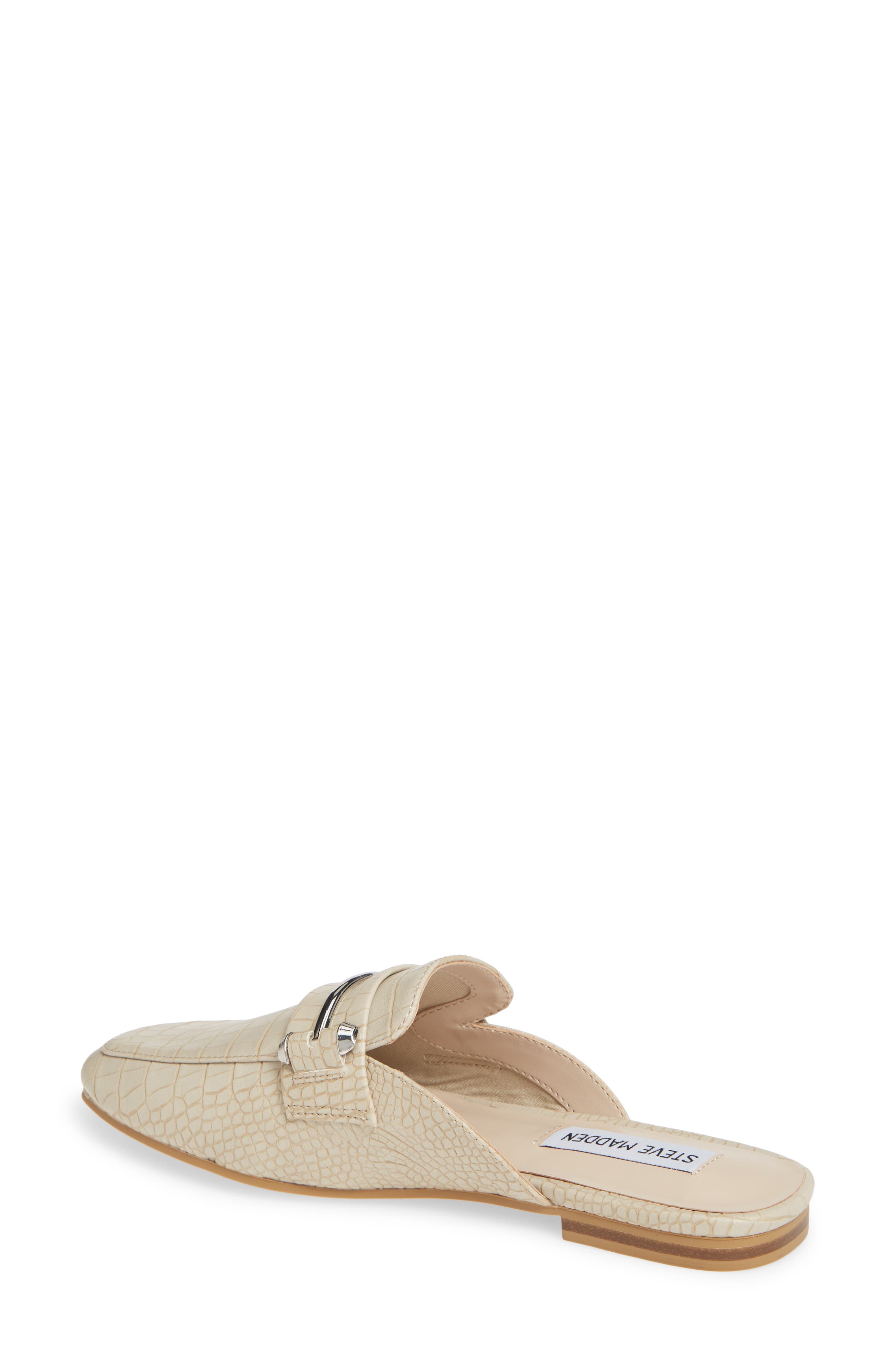 Kite Loafer Mule, Alternate, color, TAUPE CROCO