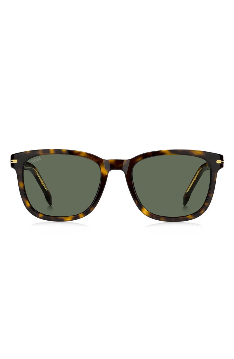 BOSS 54mm Square Sunglasses, Main, color,