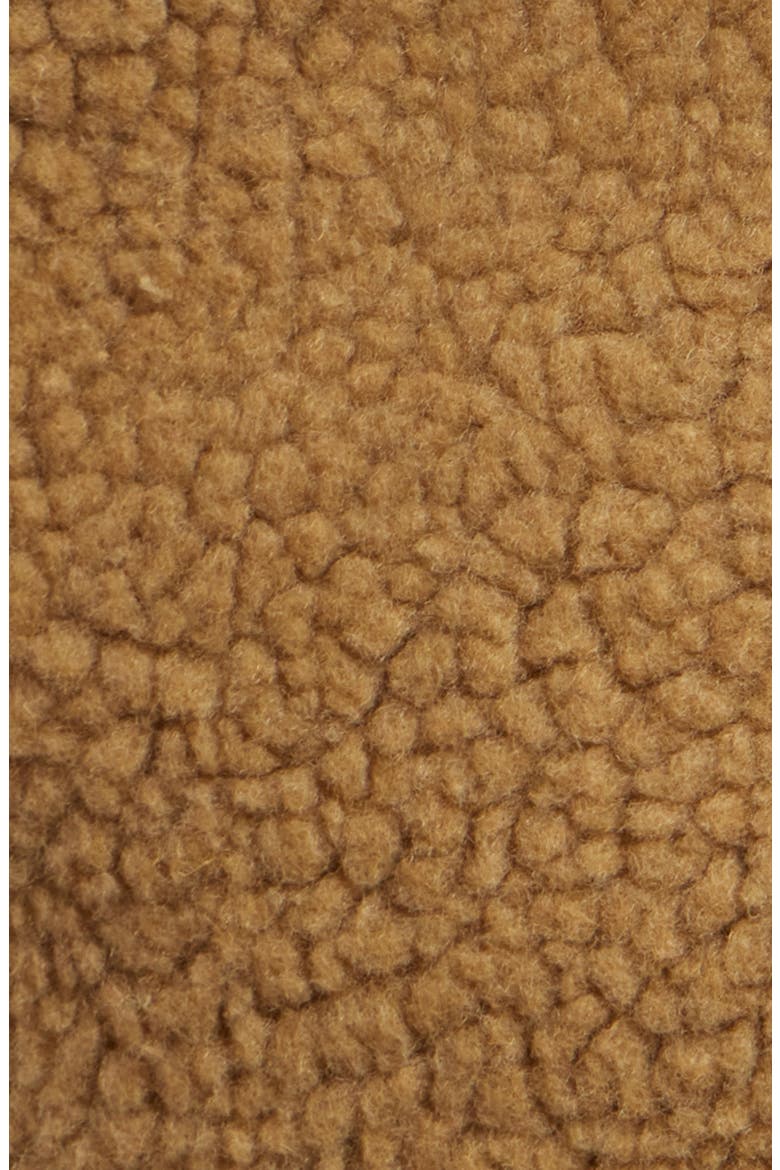 Women's Vardag Pile Fleece Zip Jacket, Alternate, color, BUCKWHEAT BROWN