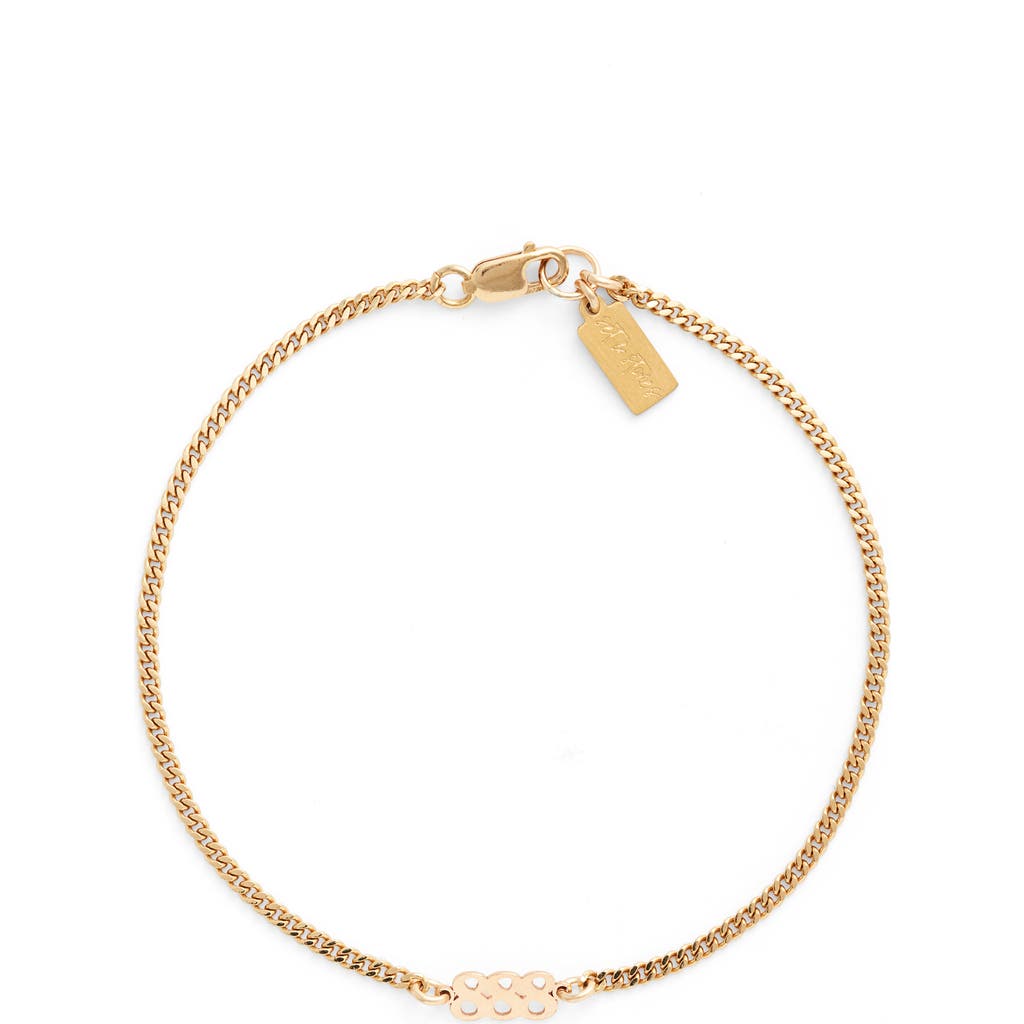 Set & Stones Angel Numbers Bracelet In Gold