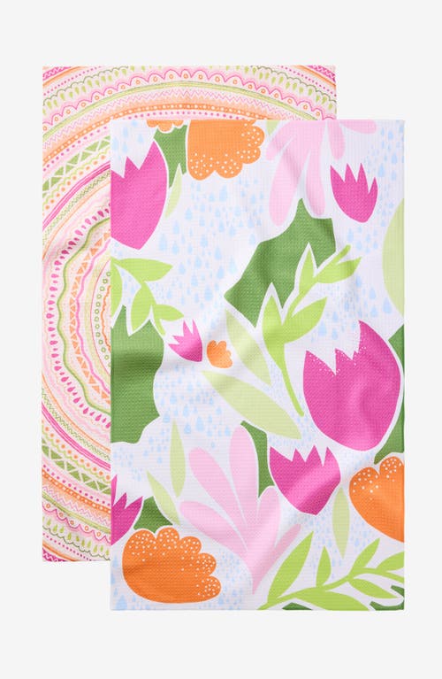 Geometry Kitchen Tea Towel Set in Bohemian Fields  product