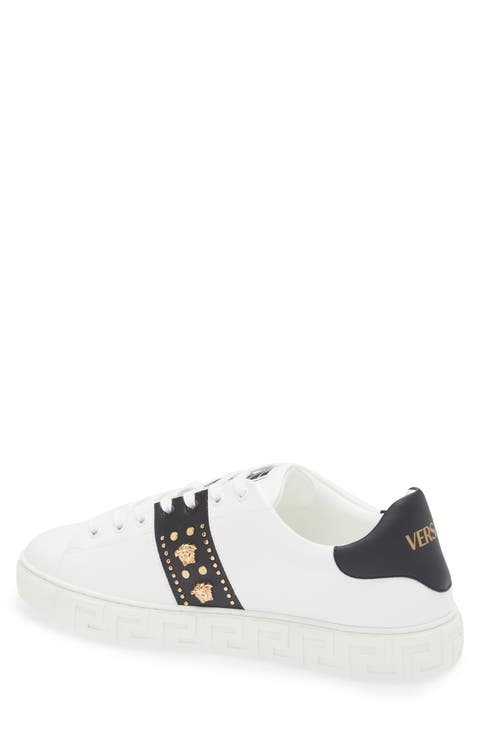 Studded Greca Sneaker (Men)