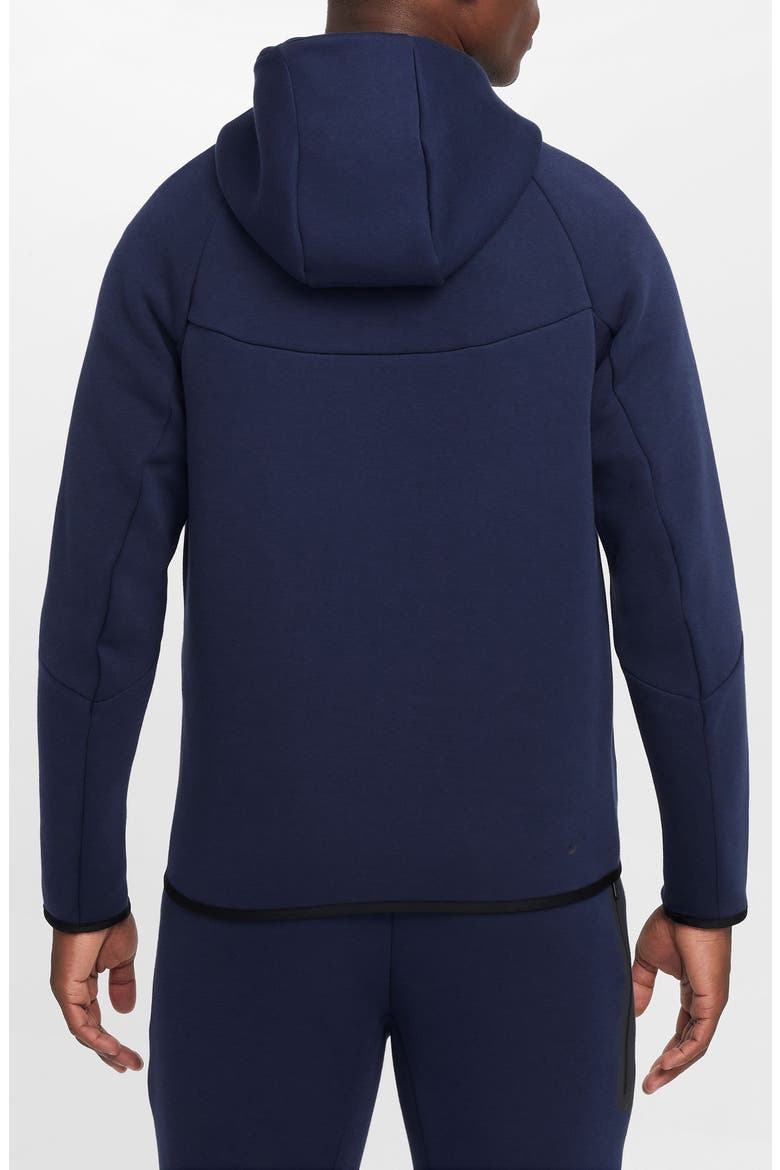 Tech Windrunner Zip Hoodie, Alternate, color, OBSIDIAN/ BLACK