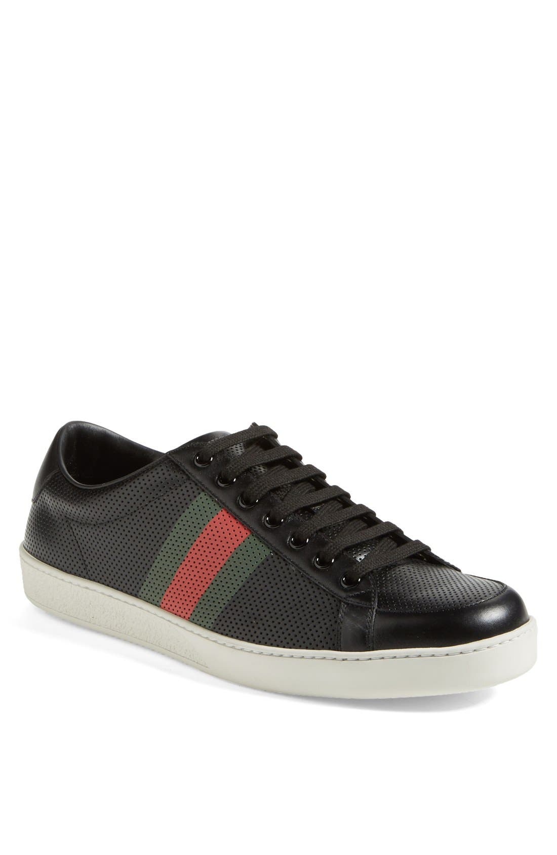 Gucci 'Brooklyn' Perforated Sneaker, Main, color, 