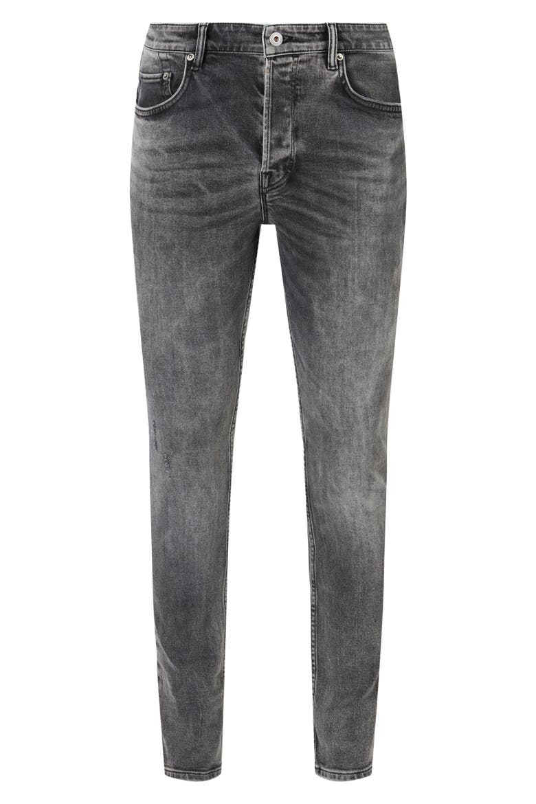 Cigarette Jeans, Alternate, color, WASHED BLACK