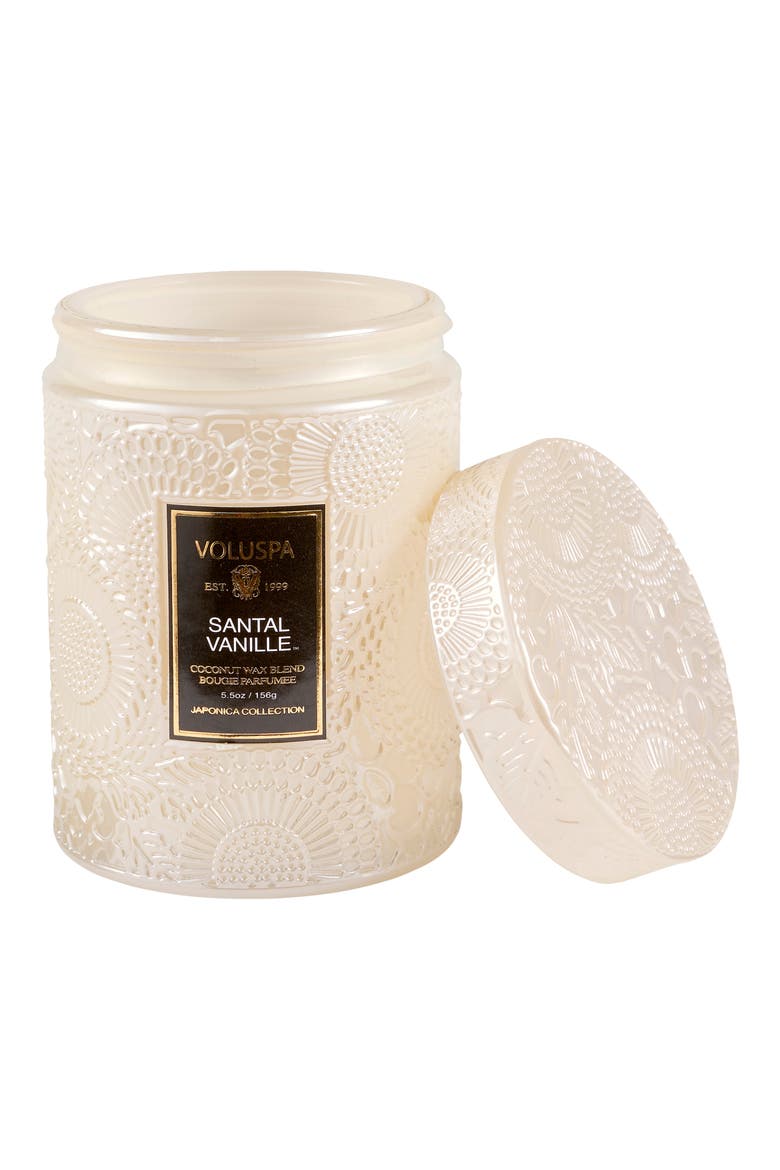Santal Vanille Small Jar Candle, Alternate, color, SANTAL VANILLE JAR