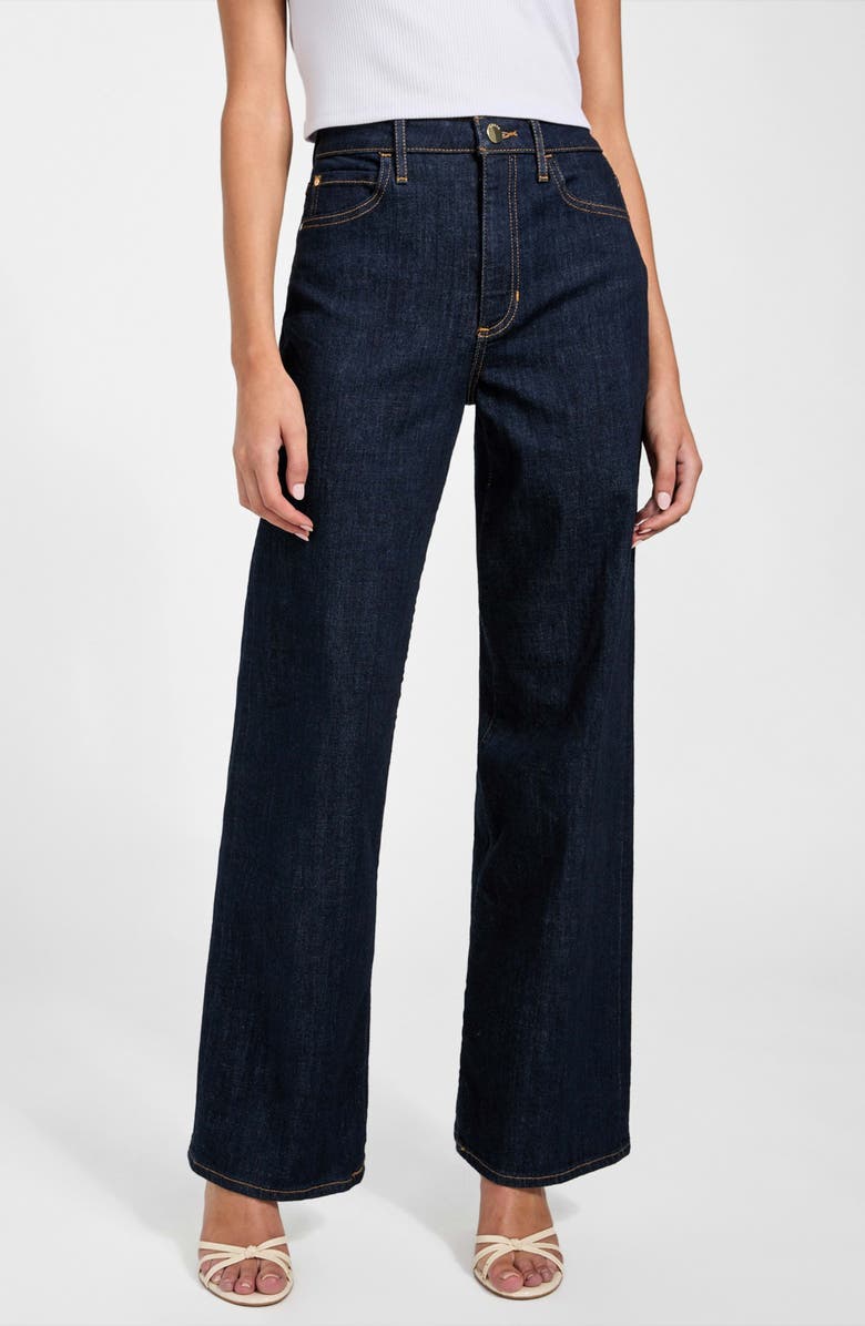 GUESS Wide Leg Jeans, Main, color, Blue