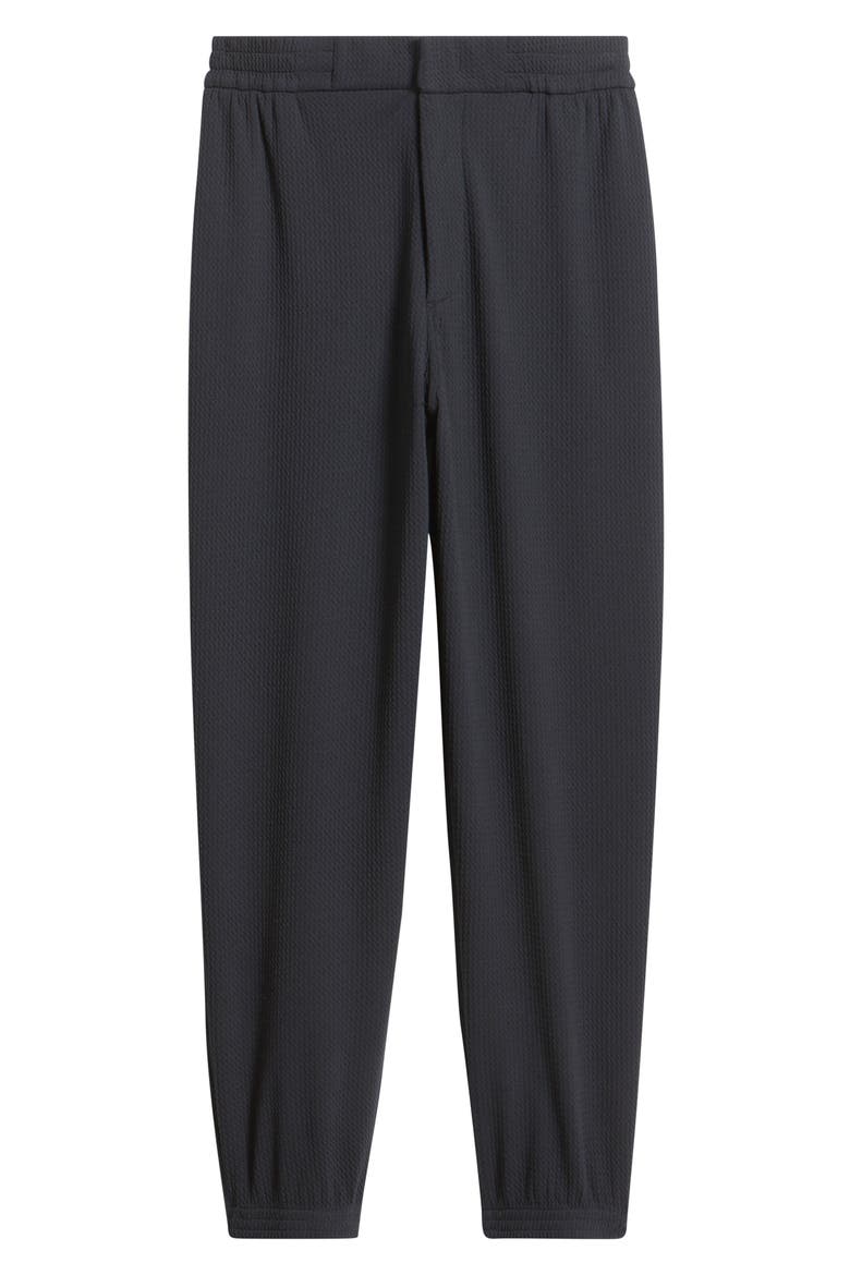 Textured Jersey Joggers, Alternate, color, SOLID BLUE NAVY