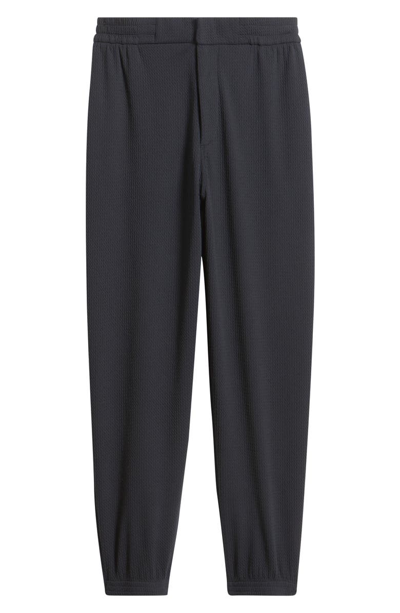 Emporio Armani Textured Jersey Joggers, Alternate, color, Solid Blue Navy