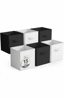 SORBUS 6-Pack Collapsible Storage Cube