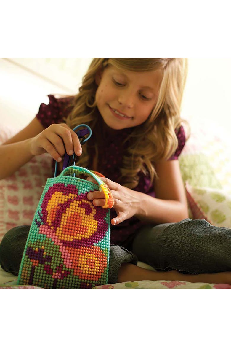 Easy To Do Cross Stitch, DIY Sewing Craft Kit, Kids 8+, Alternate, color, Multicolored