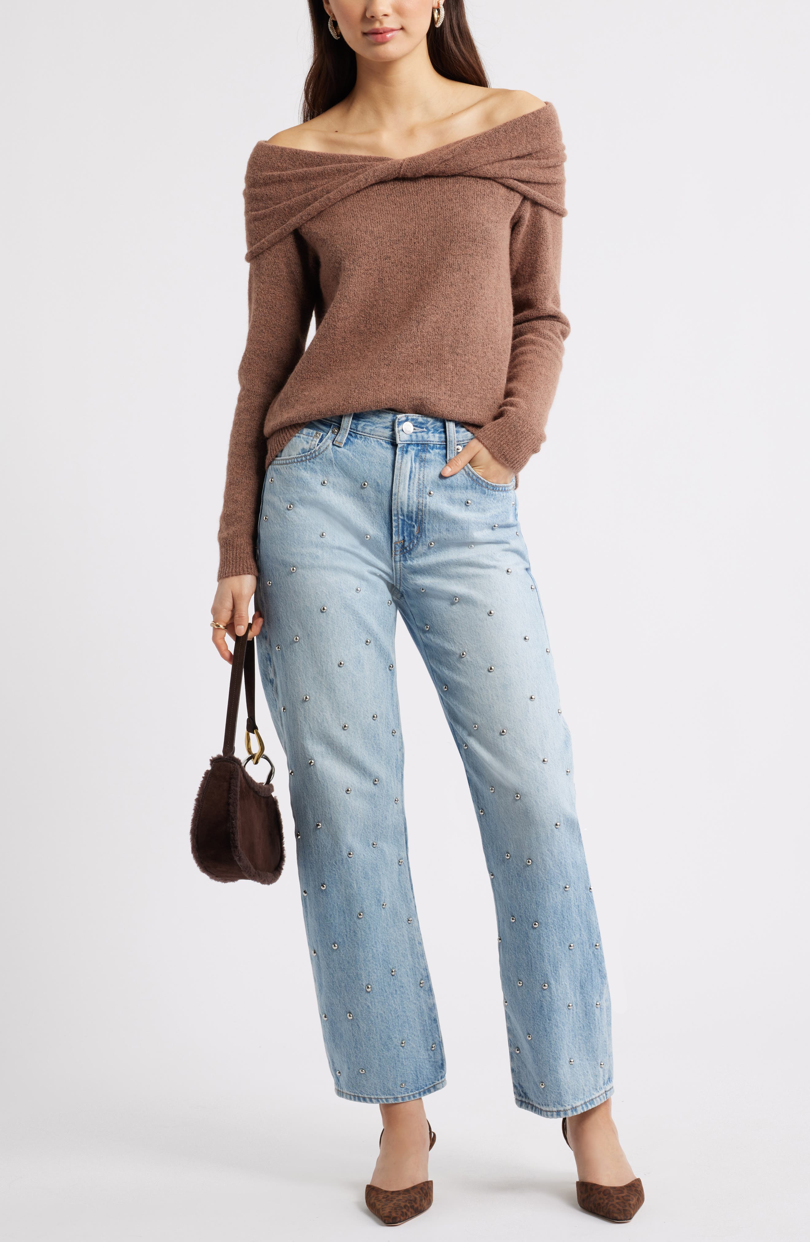 Twisted Collar Sweater - image 4