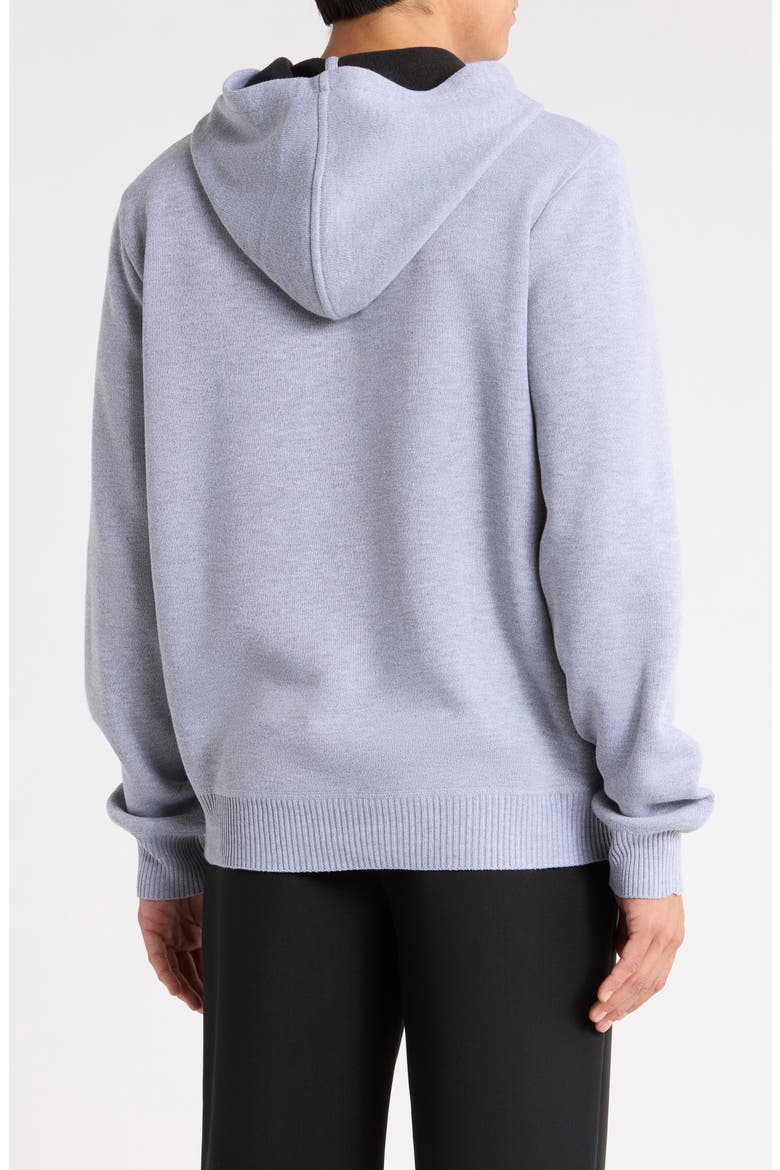 Hooded Sweater, Alternate, color, SILVER