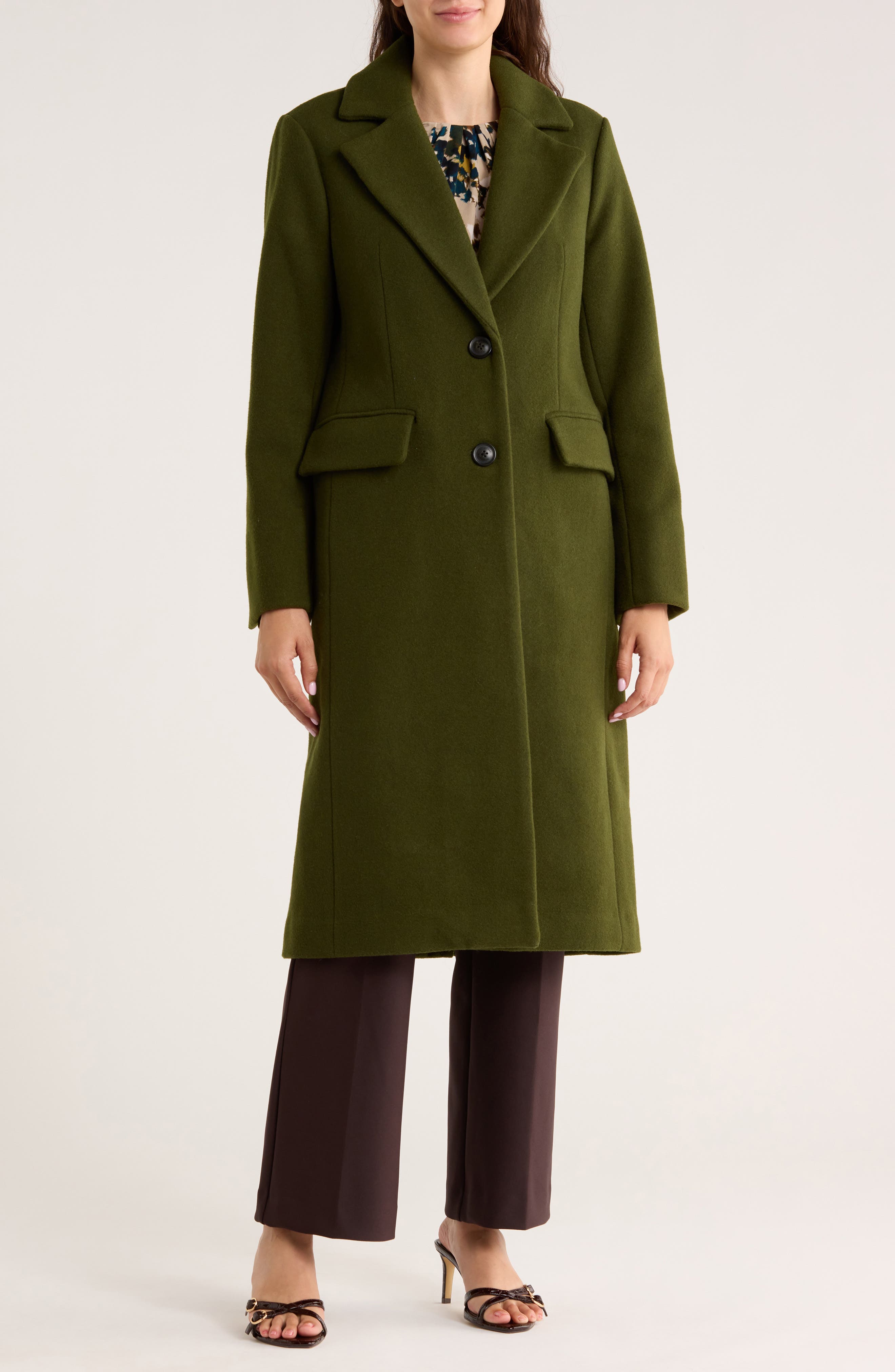 Michael Kors Wool Blend Coat