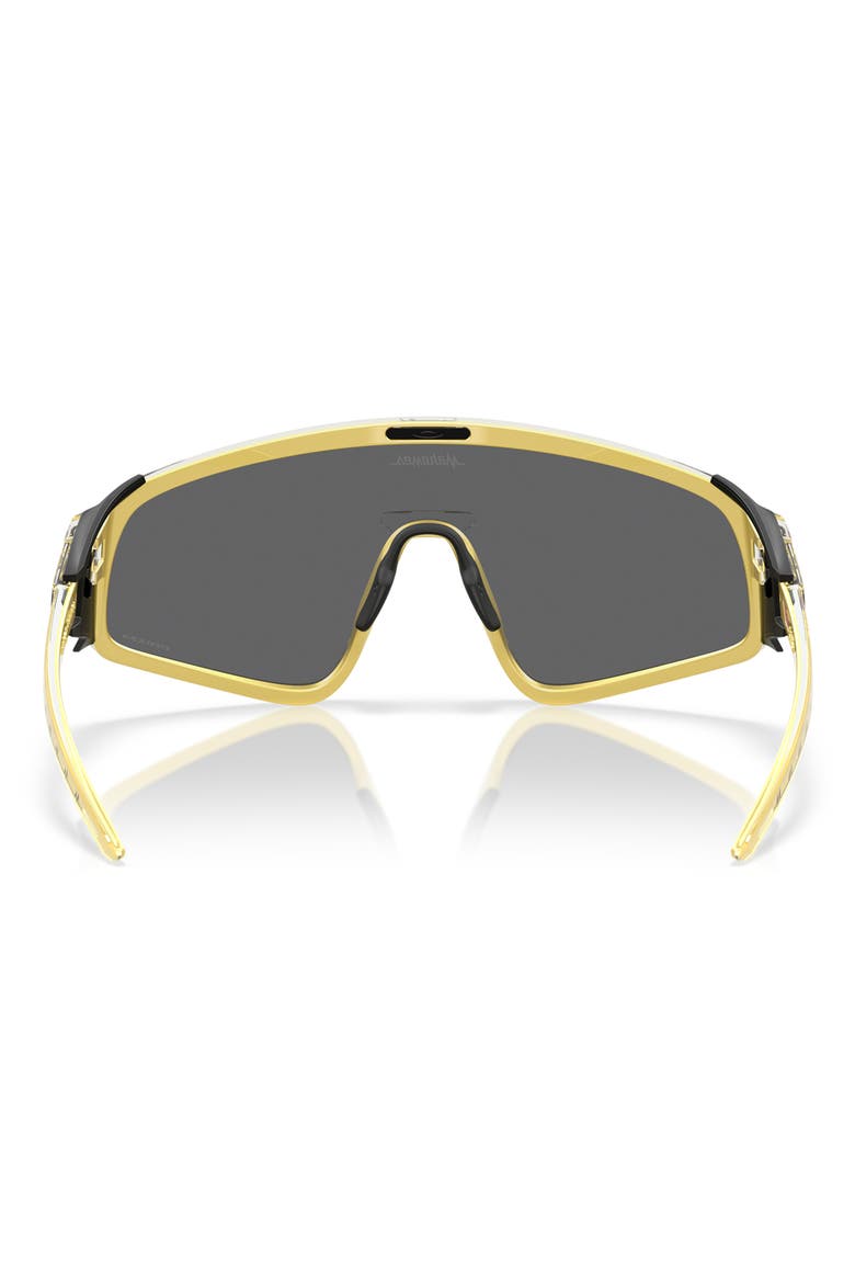 x Patrick Mahomes II Latch™ Panel 35mm Small Prizm™ Rectangular Shield Sunglasses, Alternate, color, BLACK GOLD