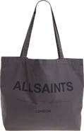 AllSaints Future Cotton Canvas Tote