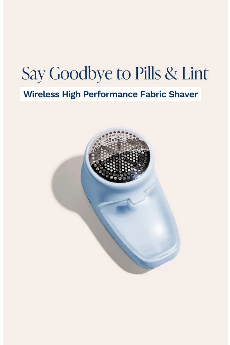 Trim Fabric Shaver, Alternate, color, BLUE