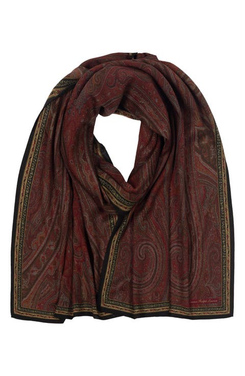 Paisley Wool Wrap