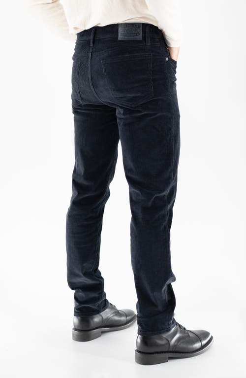 Devil-dog Dungarees Stretch Corduroy Five Pocket Pants In Black