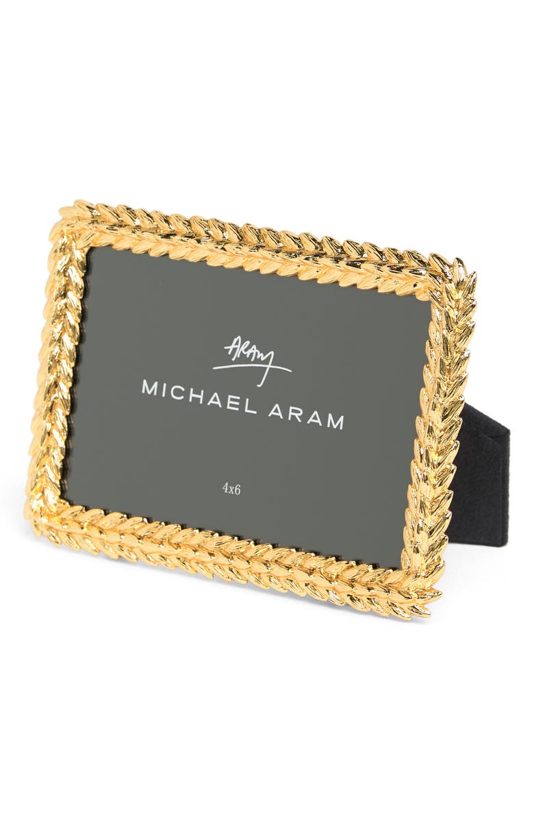 Michael Aram Wheat Picture Frame, Main, color, 