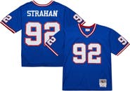 Mitchell & Ness Men's Mitchell & Ness Michael Strahan Royal New York Giants Big & Tall 1993 Retired Player Replica Jersey
