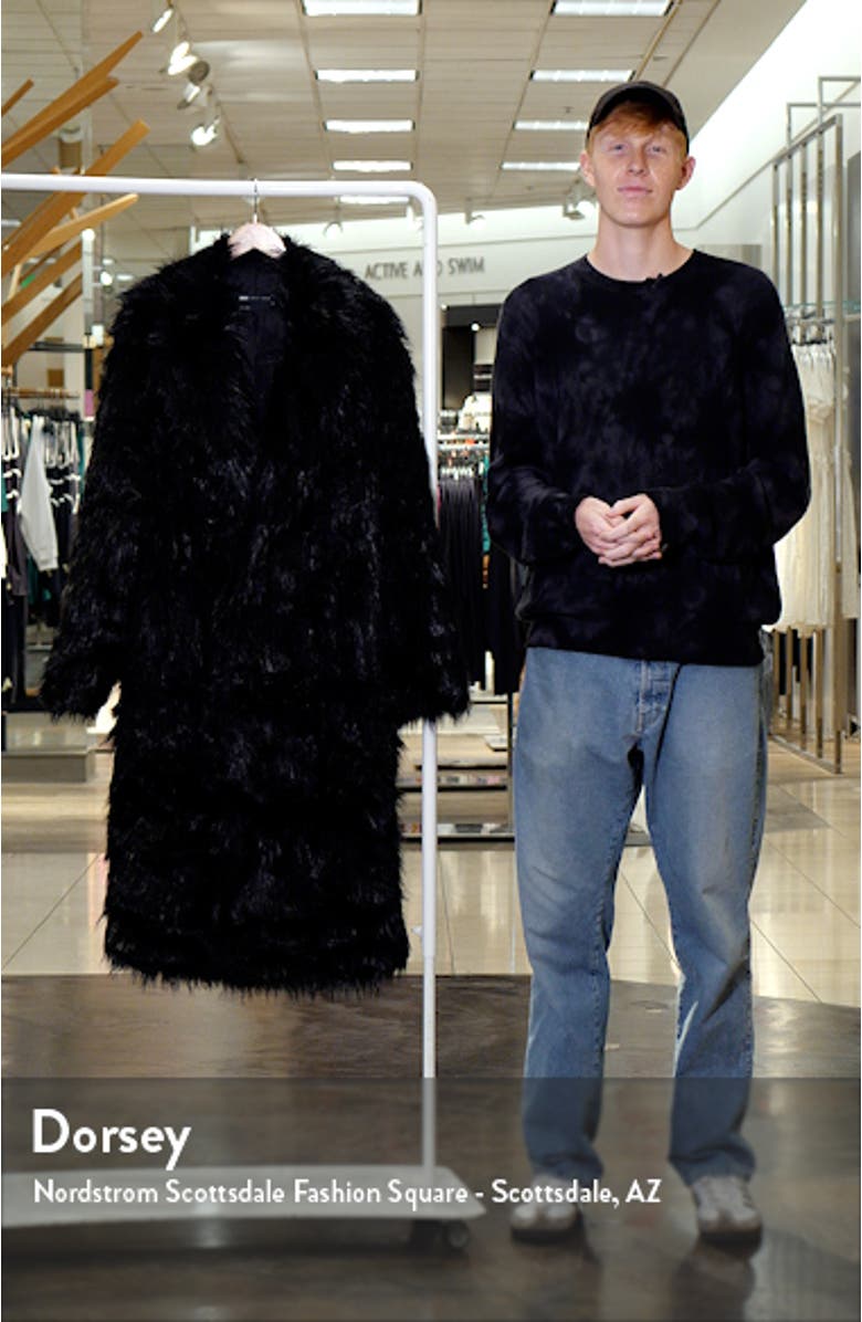 Oversize Faux Fur Coat, sales video thumbnail