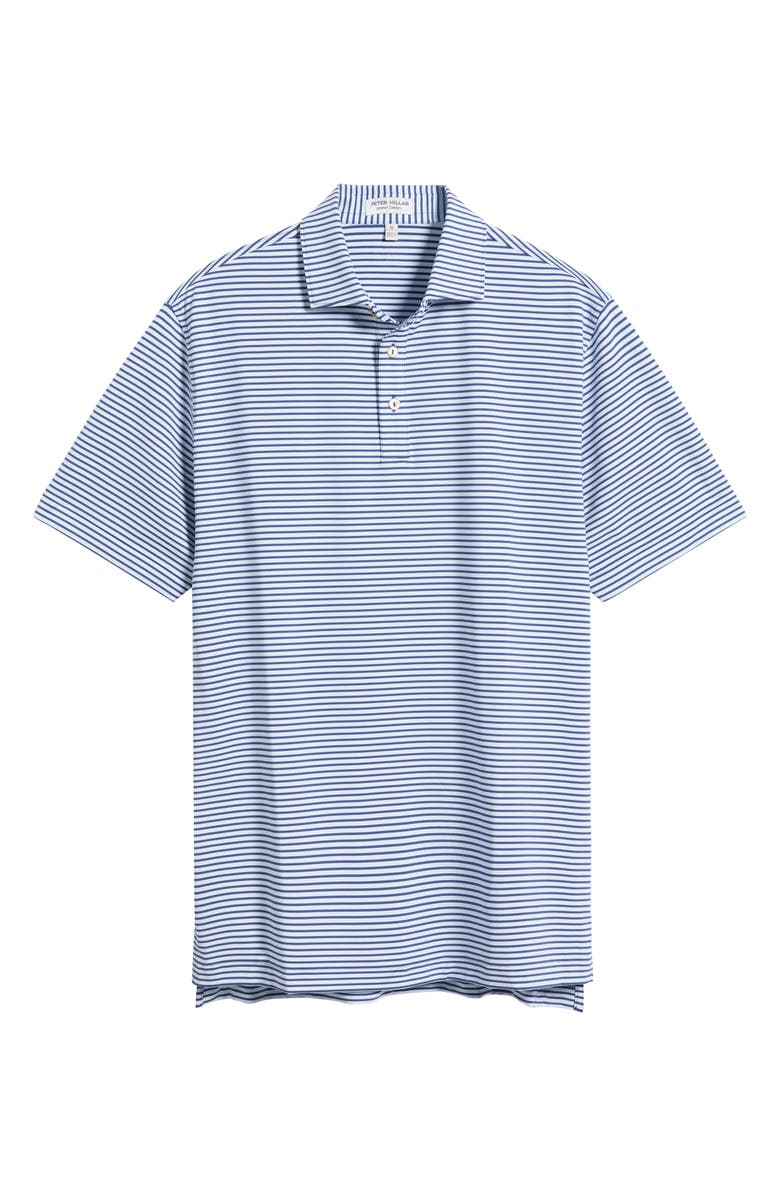 Peter Millar Culver Performance Jersey Polo, Alternate, color, Sport Navy