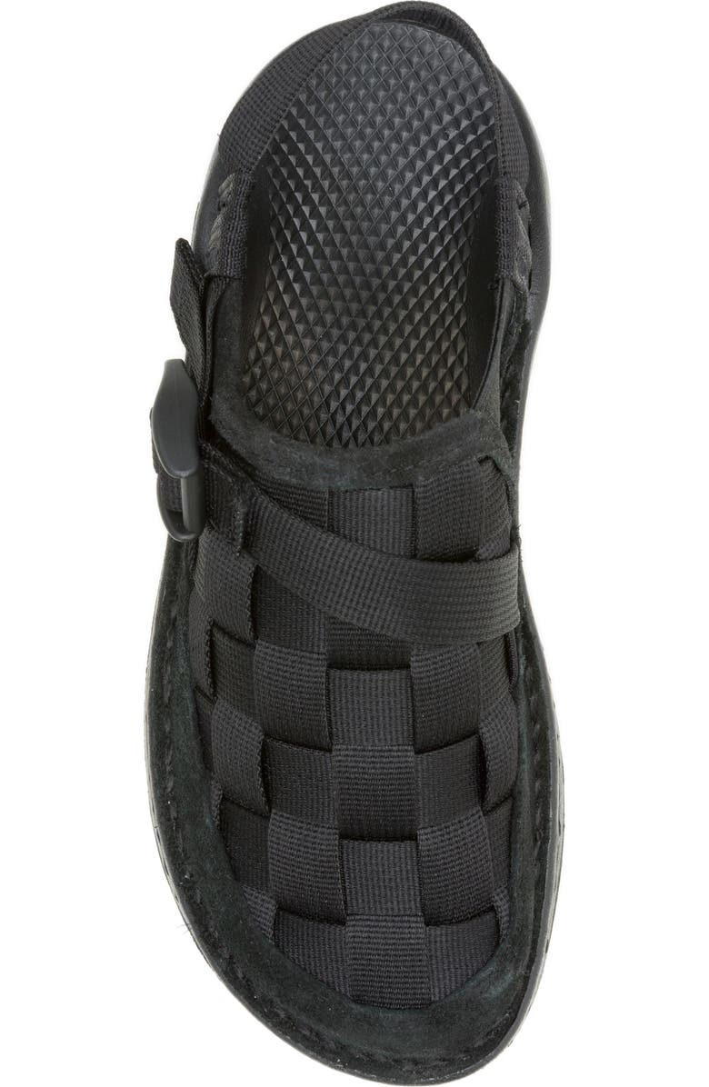 Chaco Canyon Woven Clog, Alternate, color, Triple Black