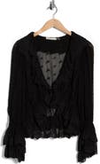 Alice + Olivia Tenney Embroidered Top