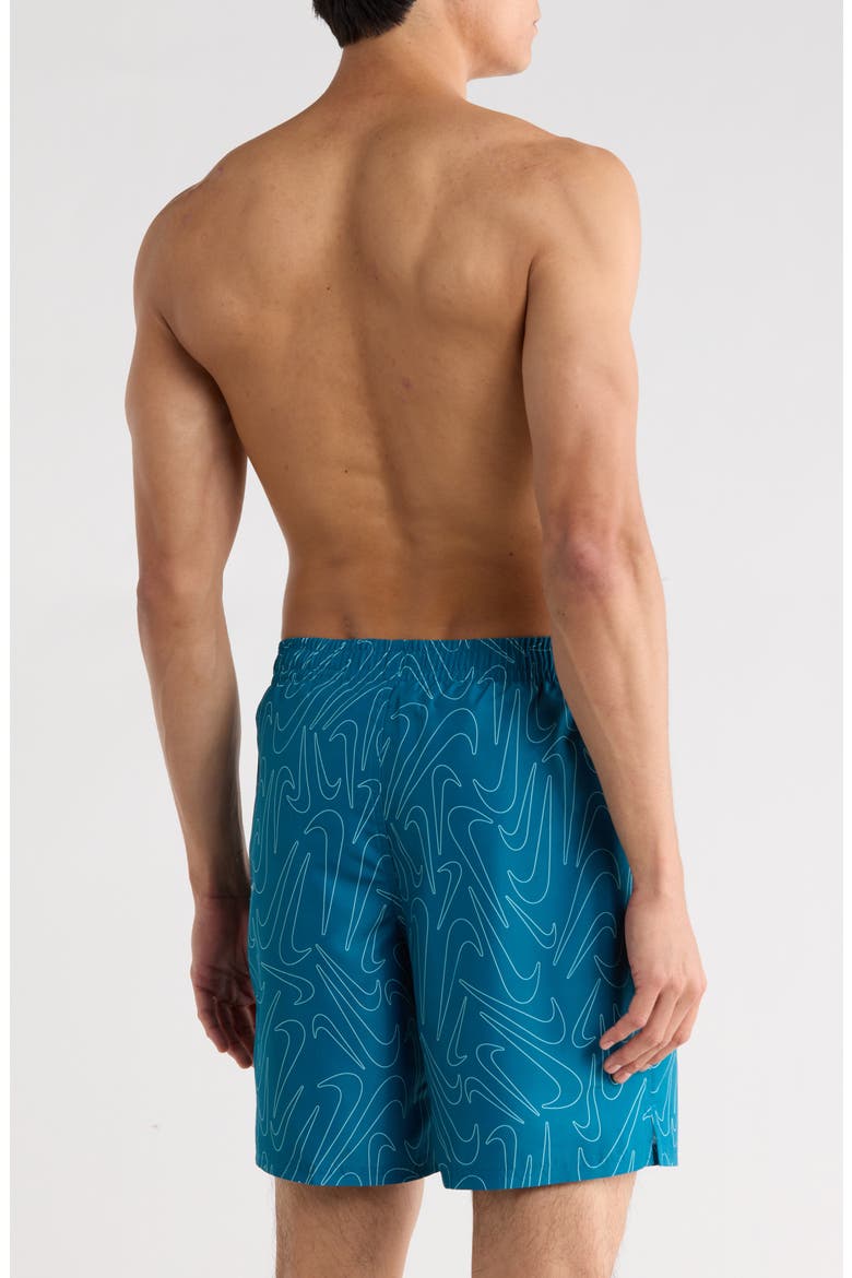 7-Inch Volley Swim Shorts, Alternate, color, GREEN ABYSS