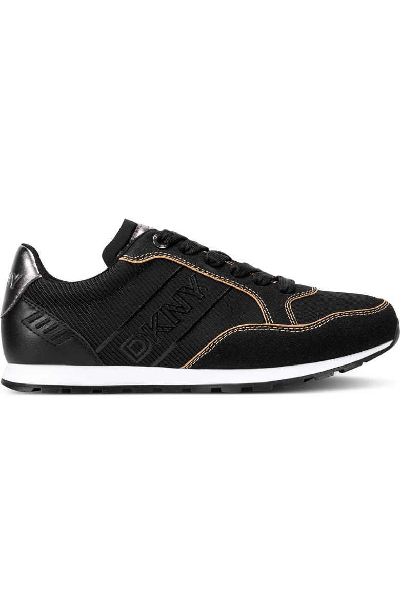 DKNY Falina Low Top Sneaker, Alternate, color, Black