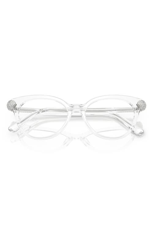Swarovski 53mm Phantos Optical Glasses In Transparent