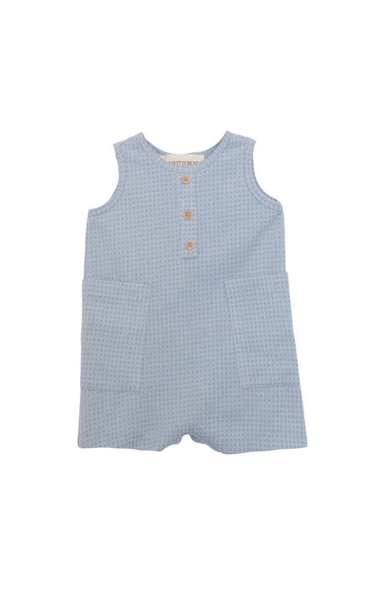 Beckett and Bear Rowland Sleeveless Romper, Main, color, Blue