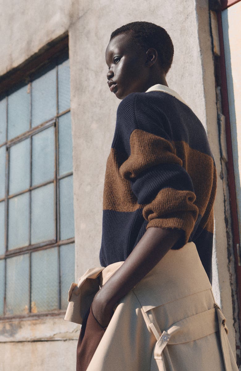 MANGO Jama Polo Sweater, Alternate, color, 