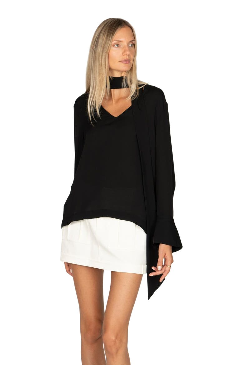 Vienna Blouse, Alternate, color, BLACK