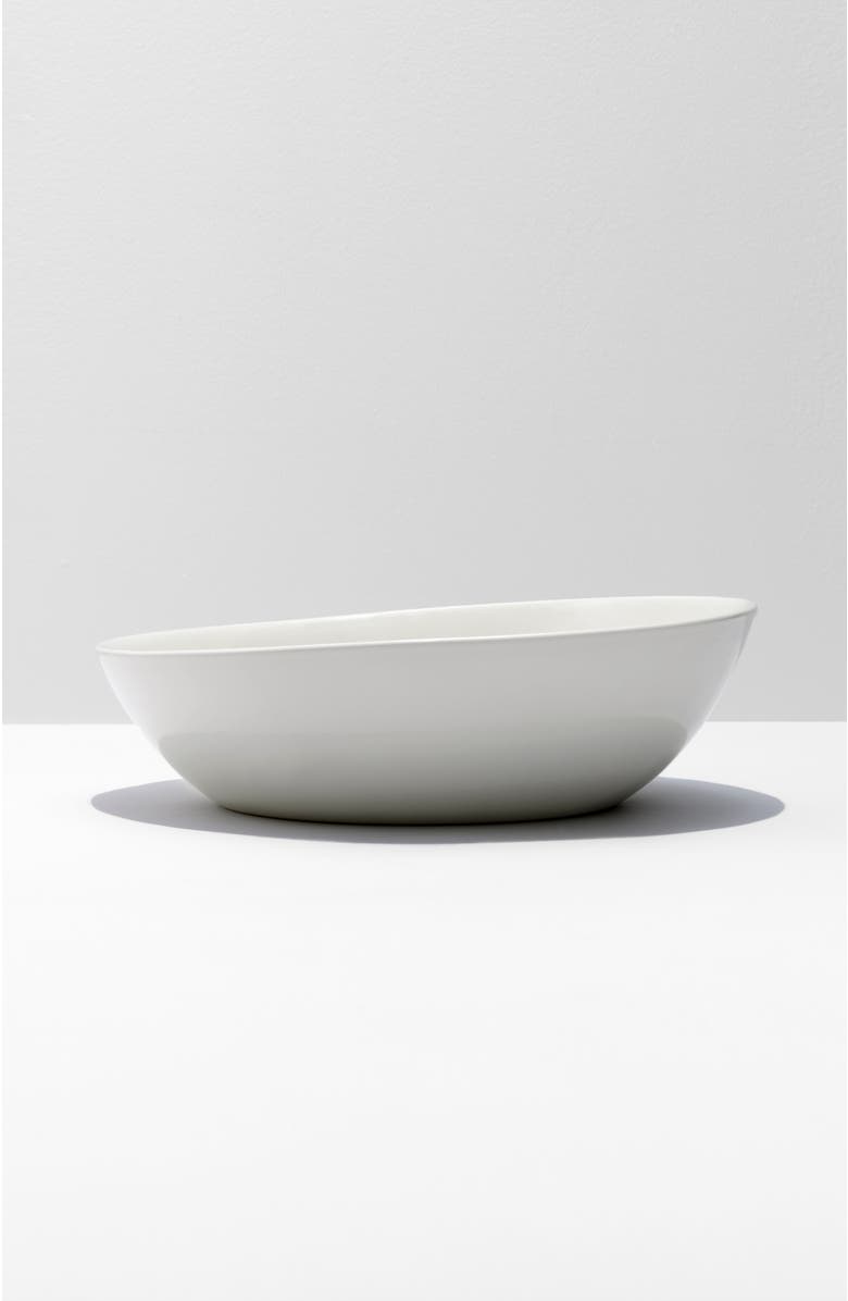 Fors Studio Slanted Serving Bowl, Main, color, White
